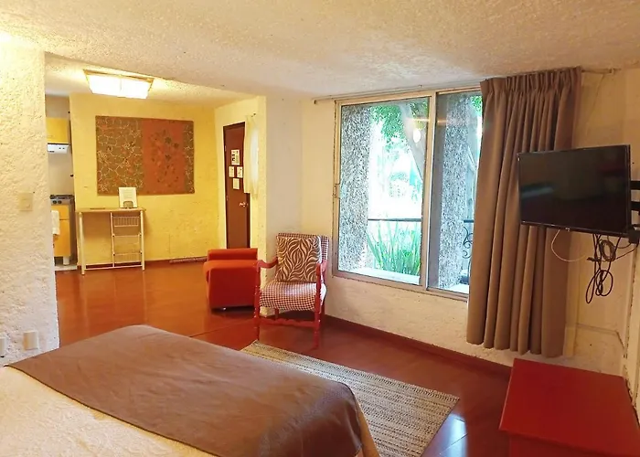 Apartment 1-a Monasterio Garden House Welcome To San Angel Mexico City