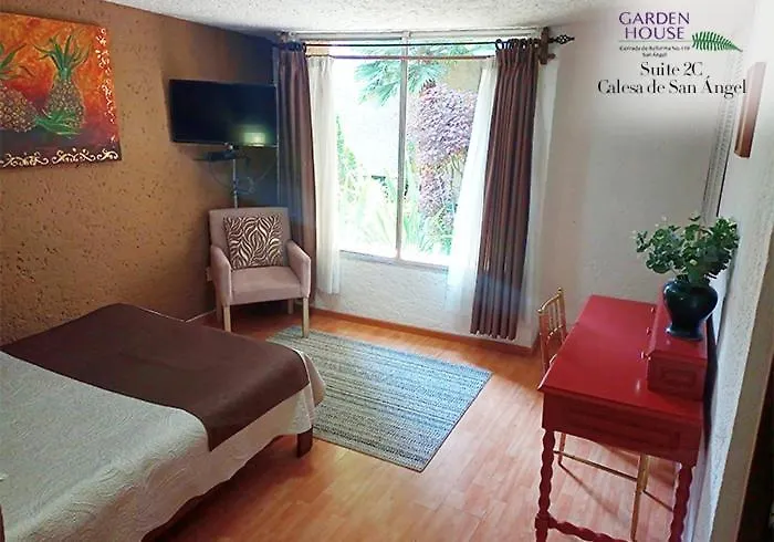 Apartment 1-a Monasterio Garden House Welcome To San Angel *