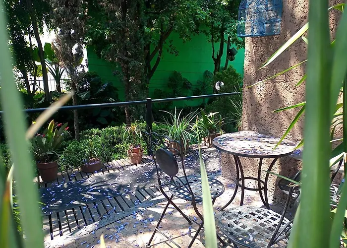 1-a Monasterio Garden House Welcome To San Angel Apartment
